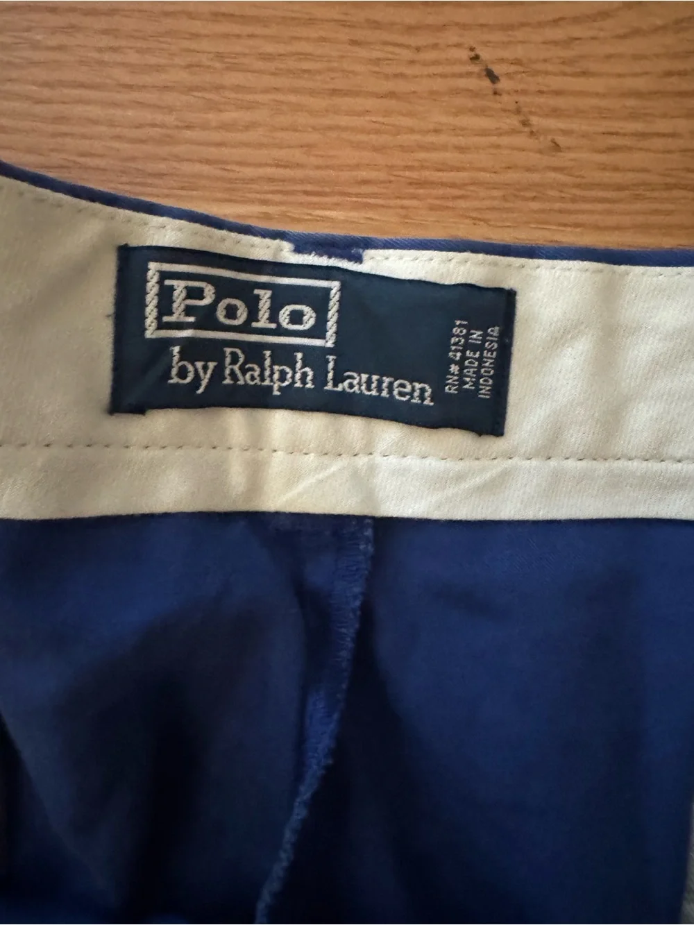 Classic Men's Blue Chino Shorts